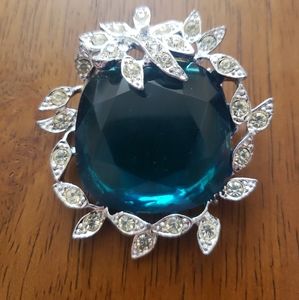 Gorgous Sarah Conventry Deep Green Vintage Brooch